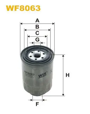 Handler.Part Fuel filter WIX WF8063 1