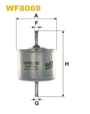 Handler.Part Fuel filter WIX WF8069 1