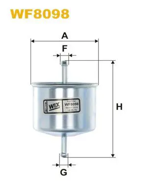 Handler.Part Fuel filter WIX WF8098 1