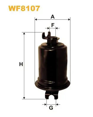 Handler.Part Fuel filter WIX WF8107 1