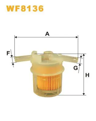 Handler.Part Fuel filter WIX WF8136 1