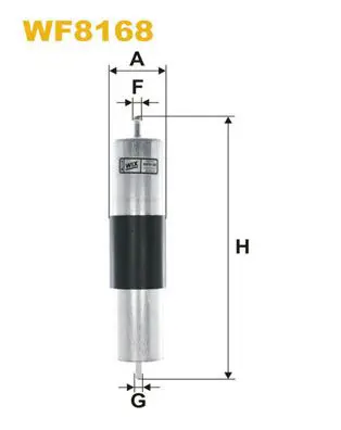 Handler.Part Fuel filter WIX WF8168 1