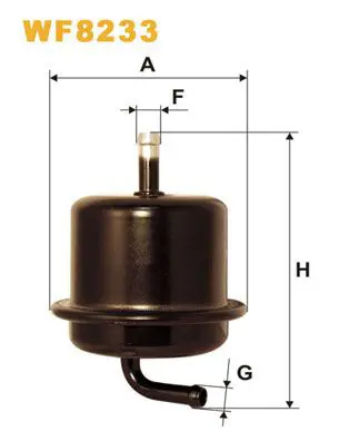 Handler.Part Fuel filter WIX WF8233 1