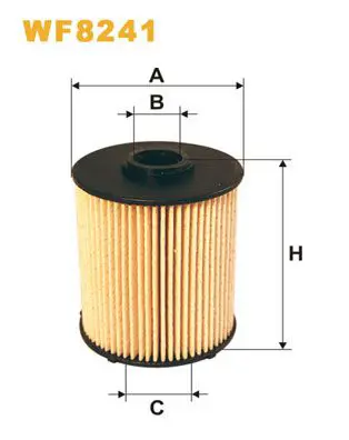 Handler.Part Fuel filter WIX WF8241 1