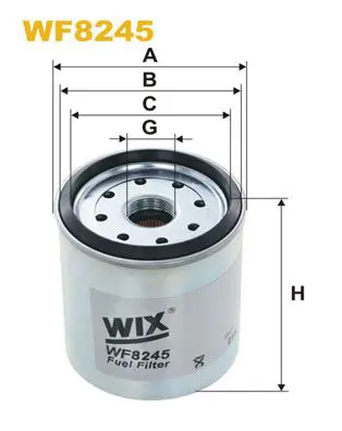 Handler.Part Fuel filter WIX WF8245 1