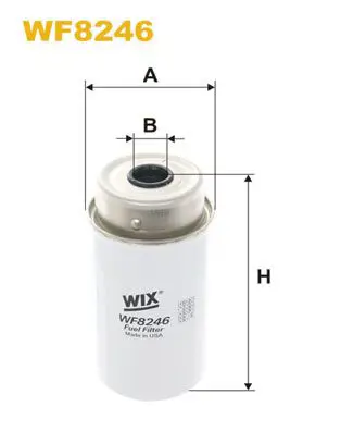 Handler.Part Fuel filter WIX WF8246 1