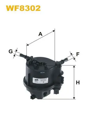 Handler.Part Fuel filter WIX WF8302 1