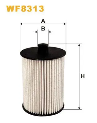 Handler.Part Fuel filter WIX WF8313 1