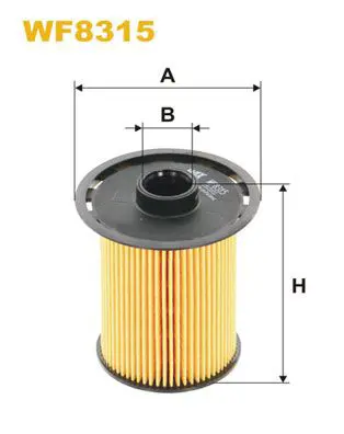 Handler.Part Fuel filter WIX WF8315 1