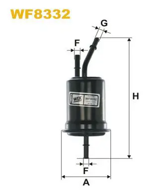 Handler.Part Fuel filter WIX WF8332 1