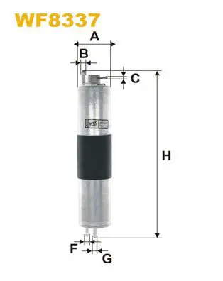 Handler.Part Fuel filter WIX WF8337 1