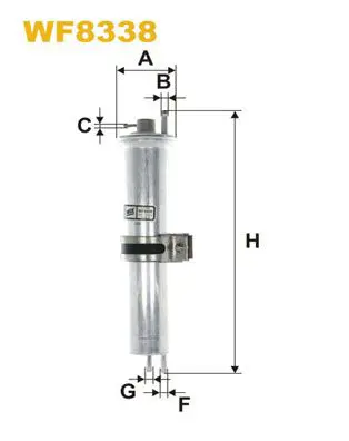 Handler.Part Fuel filter WIX WF8338 1