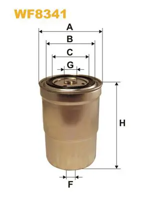 Handler.Part Fuel filter WIX WF8341 1