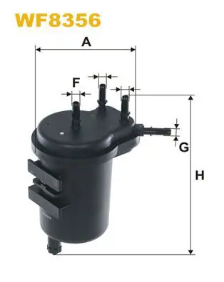 Handler.Part Fuel filter WIX WF8356 1