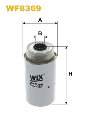 Handler.Part Fuel filter WIX WF8369 1