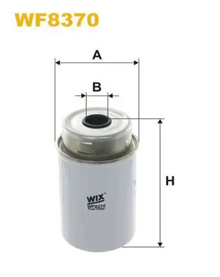 Handler.Part Fuel filter WIX WF8370 1