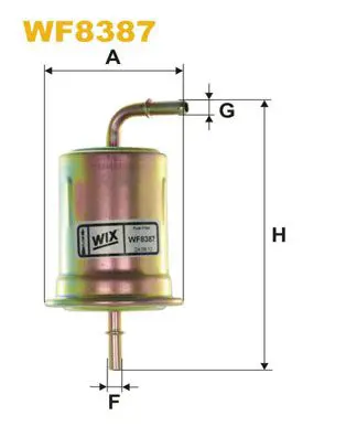 Handler.Part Fuel filter WIX WF8387 1