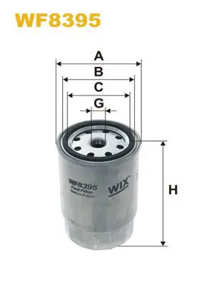 Handler.Part Fuel filter WIX WF8395 1