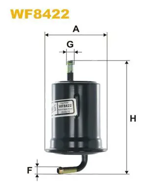 Handler.Part Fuel filter WIX WF8422 1