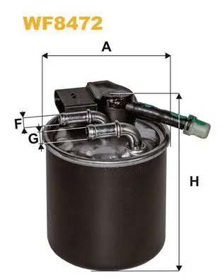 Handler.Part Fuel filter WIX WF8472 1