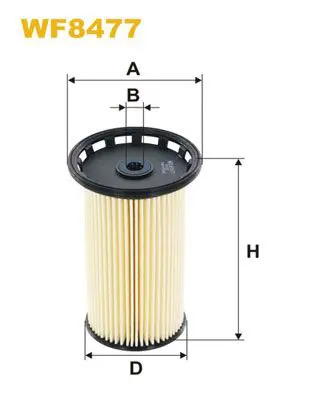 Handler.Part Fuel filter WIX WF8477 1