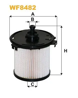 Handler.Part Fuel filter WIX WF8482 1