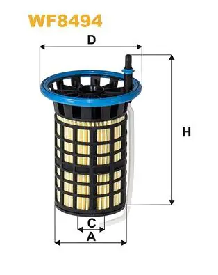 Handler.Part Fuel filter WIX WF8494 1