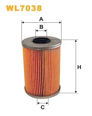 Handler.Part Oil filter WIX WL7038 1