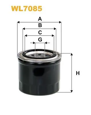 Handler.Part Oil filter WIX WL7085 1