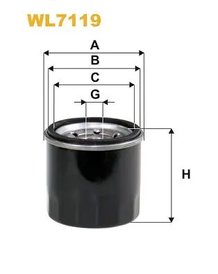 Handler.Part Oil filter WIX WL7119 1