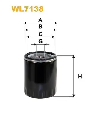 Handler.Part Oil filter WIX WL7138 1