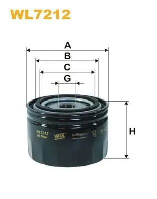 Handler.Part Oil filter WIX WL7212 1