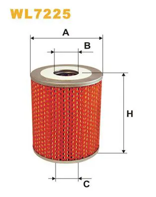 Handler.Part Oil filter WIX WL7225 1