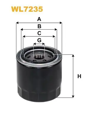 Handler.Part Oil filter WIX WL7235 1