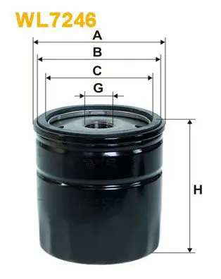 Handler.Part Oil filter WIX WL7246 1