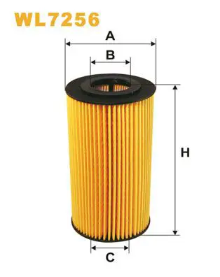 Handler.Part Oil filter WIX WL7256 1