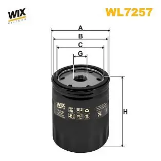 Handler.Part Oil filter WIX WL7257 1