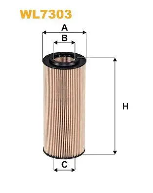 Handler.Part Oil filter WIX WL7303 1