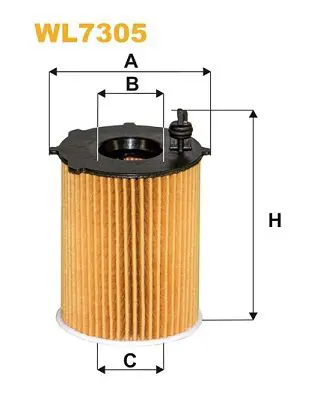 Handler.Part Oil filter WIX WL7305 1