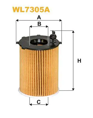 Handler.Part Oil filter WIX WL7305A 1