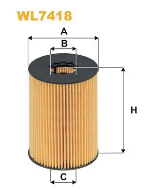 Handler.Part Oil filter WIX WL7418 1