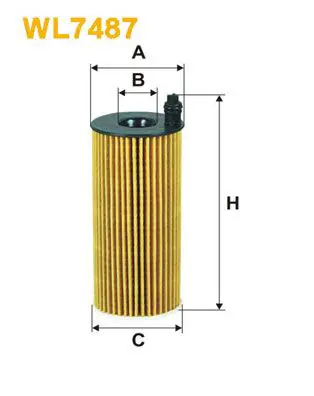 Handler.Part Oil filter WIX WL7487 1