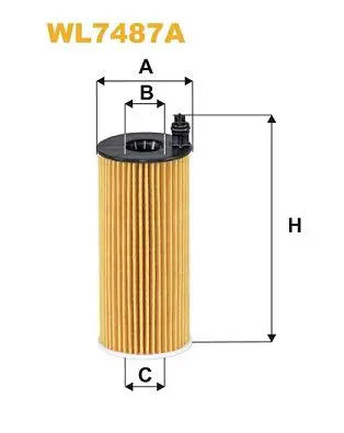 Handler.Part Oil filter WIX WL7487A 1