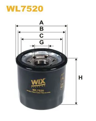 Handler.Part Oil filter WIX WL7520 1