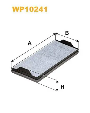 Handler.Part Filter, interior air WIX WP10241 1