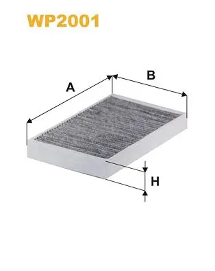 Handler.Part Filter, interior air WIX WP2001 1