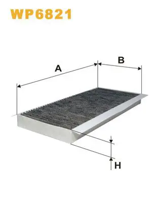 Handler.Part Filter, interior air WIX WP6821 1