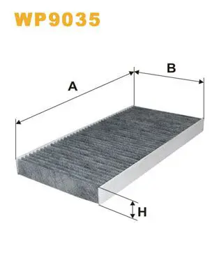 Handler.Part Filter, interior air WIX WP9035 1