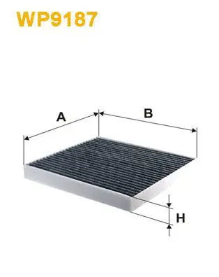 Handler.Part Filter, interior air WIX WP9187 1