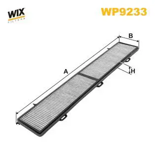 Handler.Part Filter, interior air WIX WP9229 1